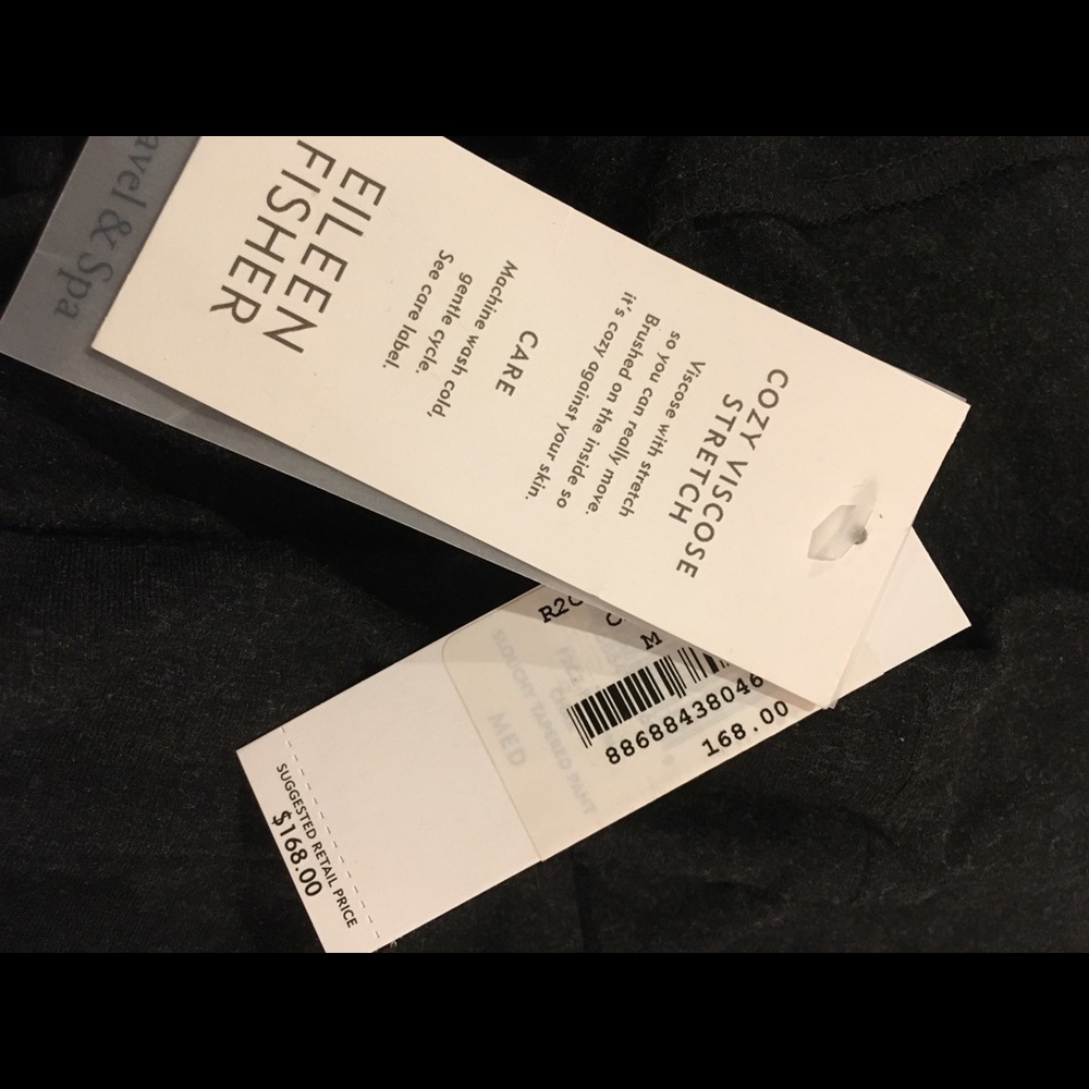 Eileen Fisher relaxed pull on pants - Picture 7 of 7